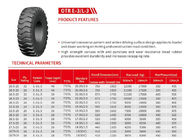 도로 타이어 떨어져 26.5-25 바이어스 플라이, Aulice 25 인치 모든 지형 타이어 OTR 바이어스 타이어 깊은 강저 E-3/L-3 AE803